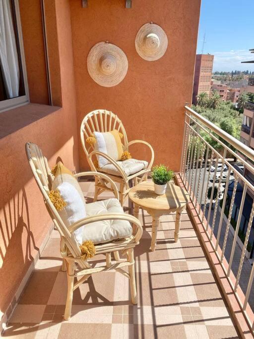 Bel Wifi Balcon Et Parking Marrakech Centre Marrakesch