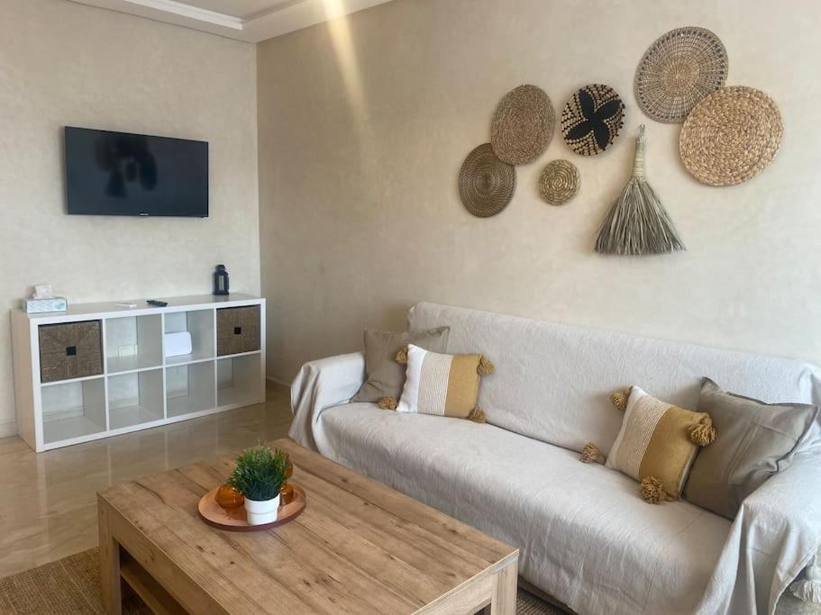 Bel Wifi Balcon Et Parking Marrakech Centre Appartamento